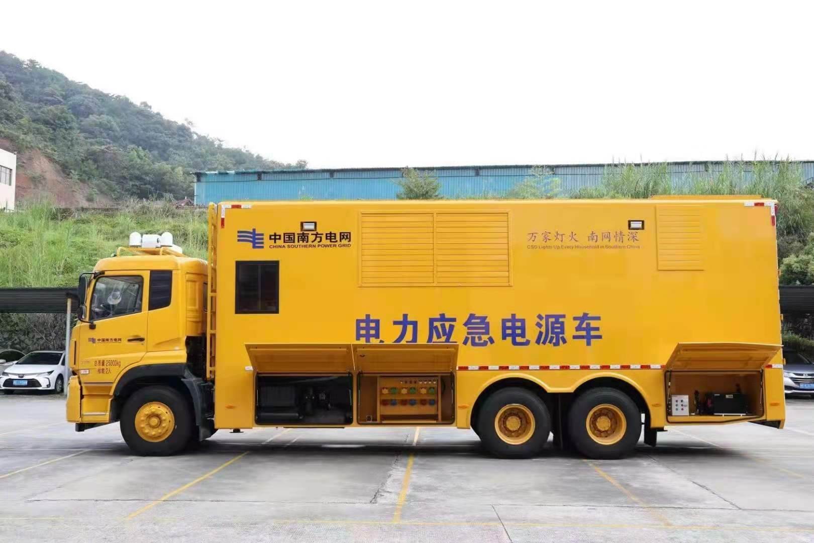 开平安康大型柴油发电机发电车UPS电源出租租赁